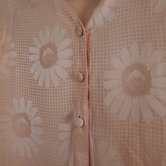 100% SILK PAJAMA SET SZ PM NWOT SOFT SURROUNDINGS - Picture 5 of 11